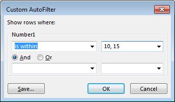 Using Interactive Filters in the Assign Resources Dialog Box