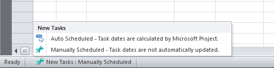 Changing the default task